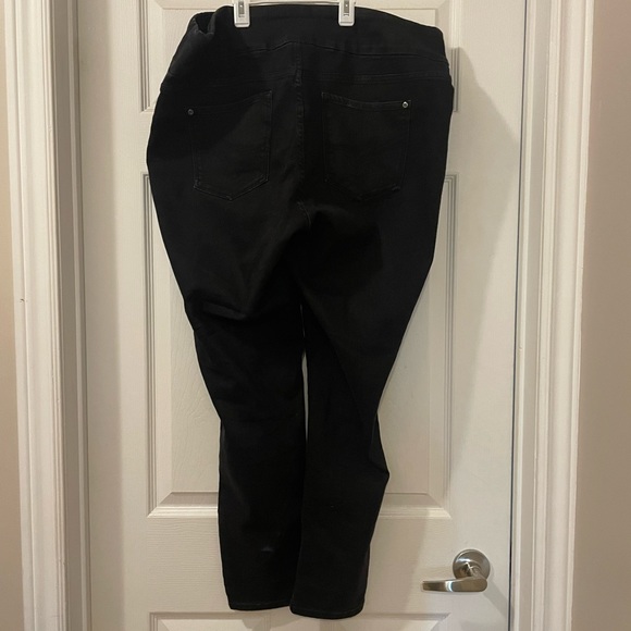 Jordache skinny black jeans sz 20W in good condition - Picture 1 of 4